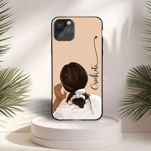 Luxury Pattern Dream Girl Name Case