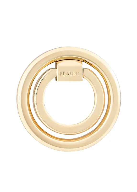 Gold Premium Metallic MagSafe Phone Ring Stand (Works with MagSafe Cases Only) Rotating Desk Dock