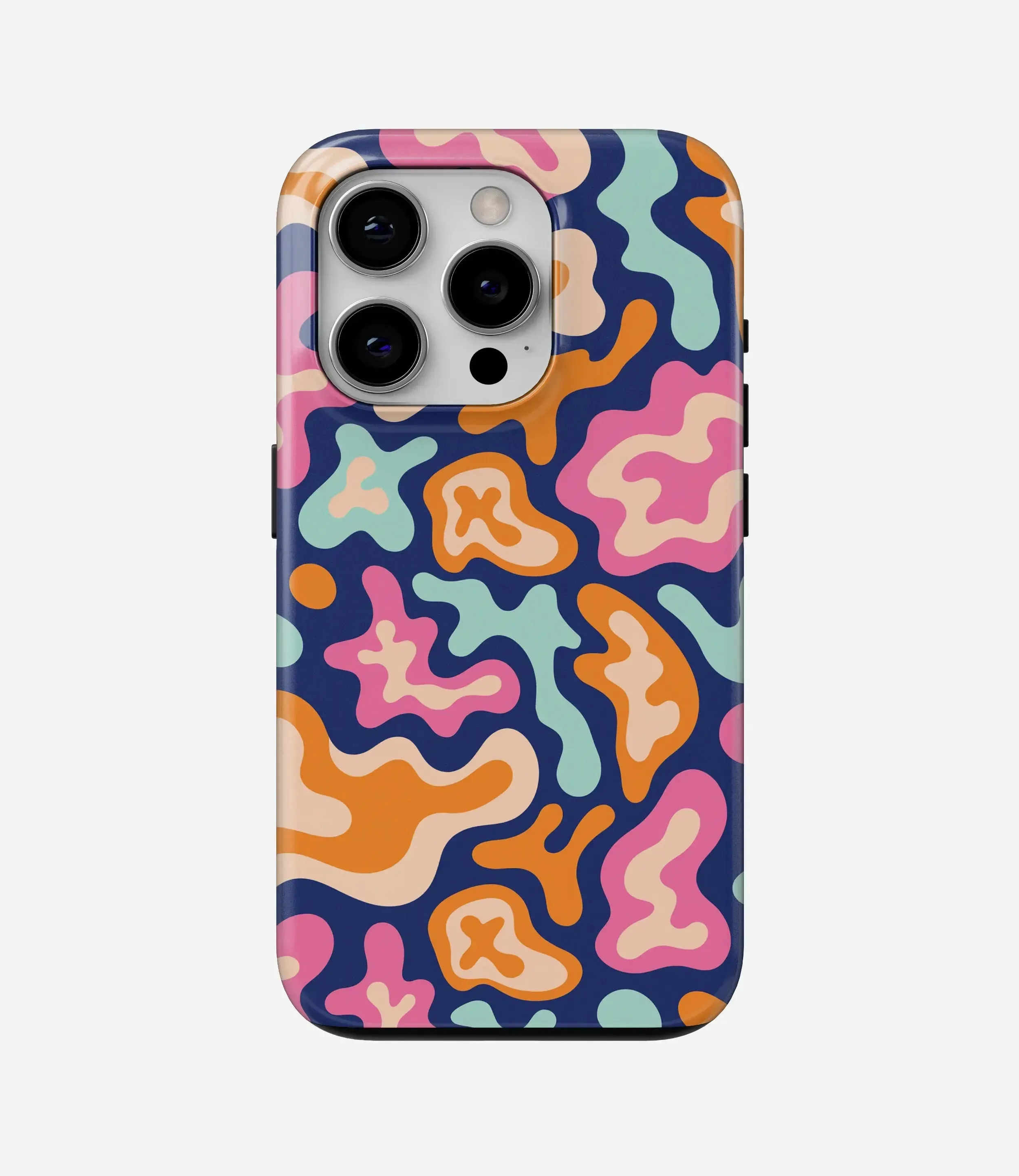 Midnight Mirage Glossy Armoured Case Luxury Detail Texture Protective Frame