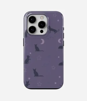 Cosmic Cats Glossy Armoured Case Gloss Finish Texture Protective Frame