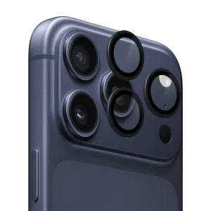 Durable Material iPhone 17 Pro Max Camera Lens Protectors (Sapphire)