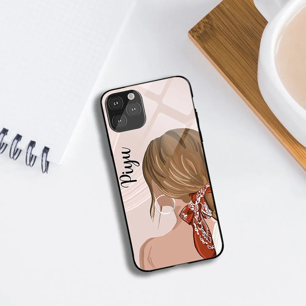 Cute Girl Name Glossy Protective case Comfort Detail