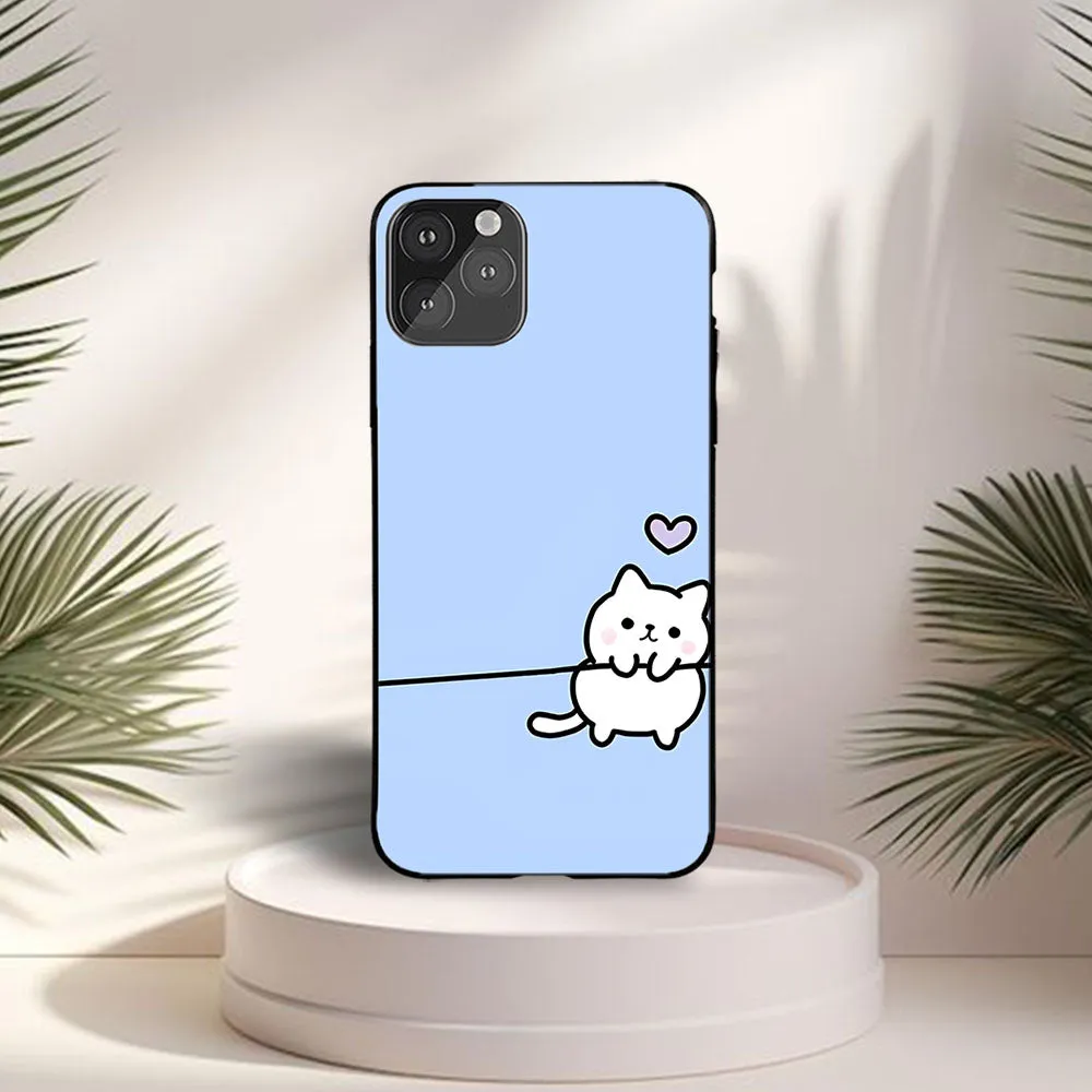 Cutie Cat Printed Protective Case Heat resistant Camera Protection