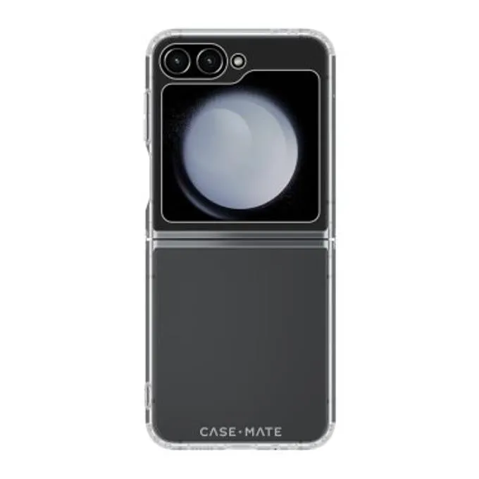 Samsung Galaxy Z Flip6 Case-Mate Tough Case - Clear Durable Build High Quality