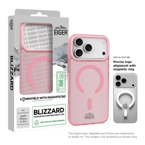 Eiger Blizzard Magsafe Case GRS for Apple iPhone 17 Pro in Pink Fashion Look