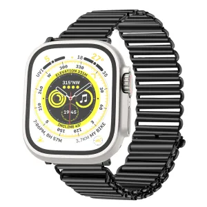 Apple Watch Steel Loop Strap (Black) Durable Strap