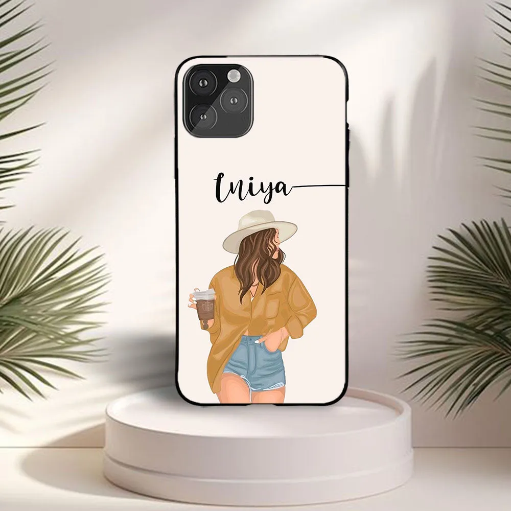 Diego Girl Art Name Case Minimal Feel Premium Style