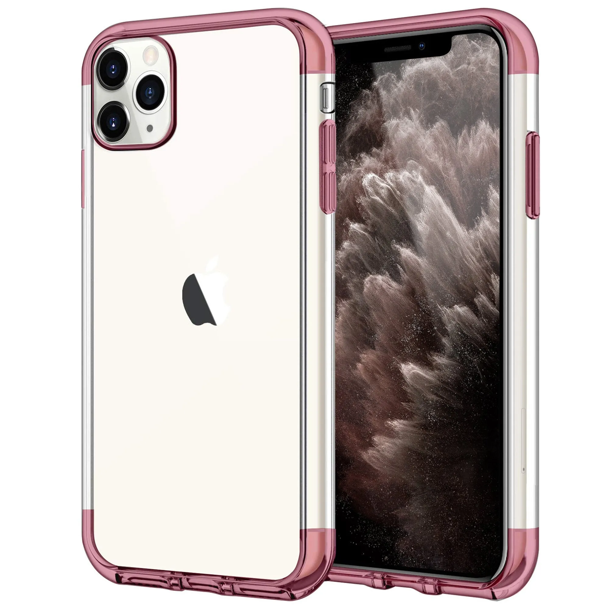Grip Texture Case for iPhone 11 Pro Shock Proof Soft TPU Silicone Phone Clear Slim Cover
