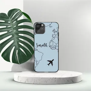 Protective Corner Travel All Over The World Name case