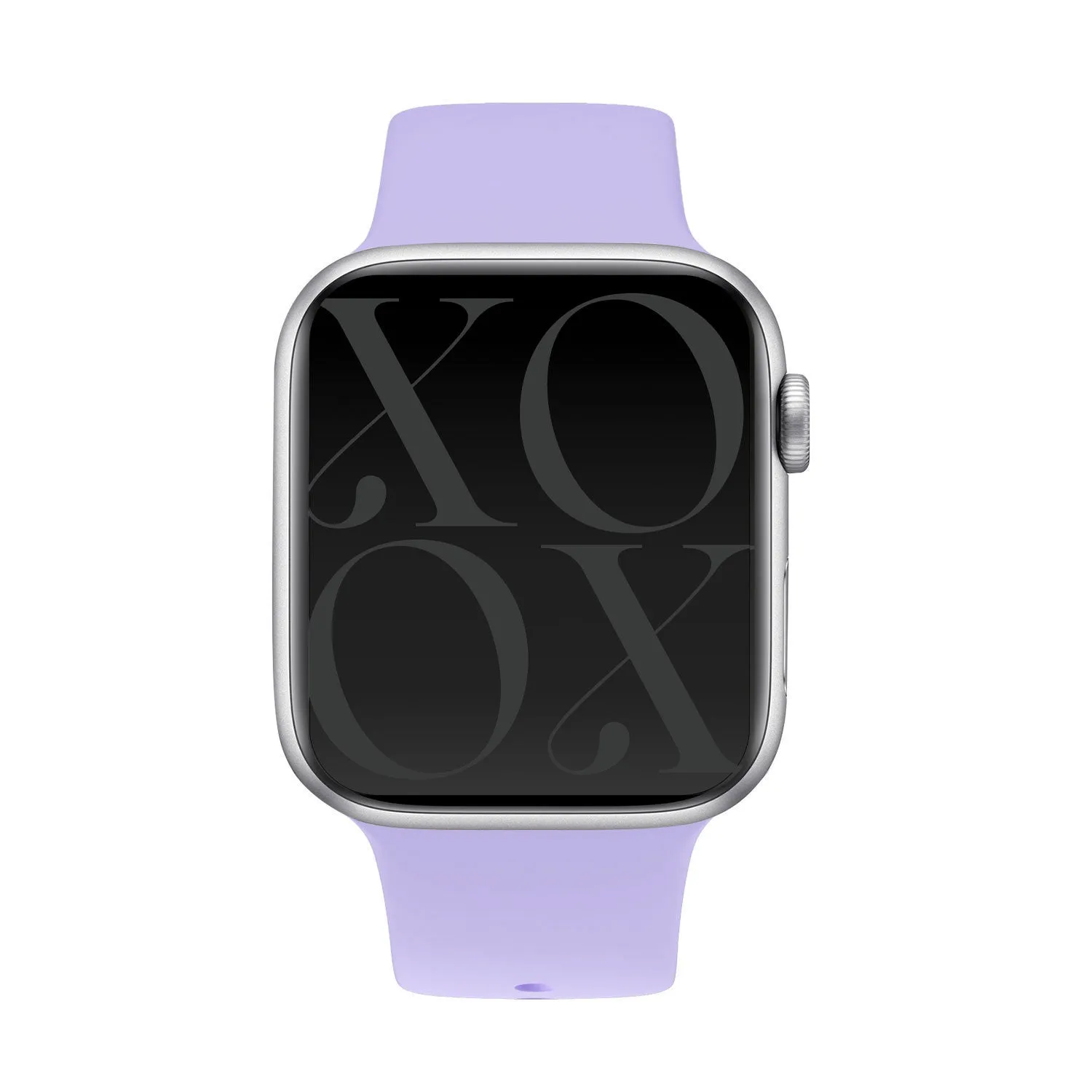 Sleek Design xoxo Wildhearts Apple Watch Silicone Strap (Lilac)