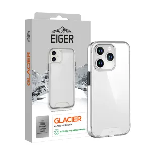 Soft Grip Finish Eiger Glacier Case for Apple iPhone 15 Pro Max in Clear