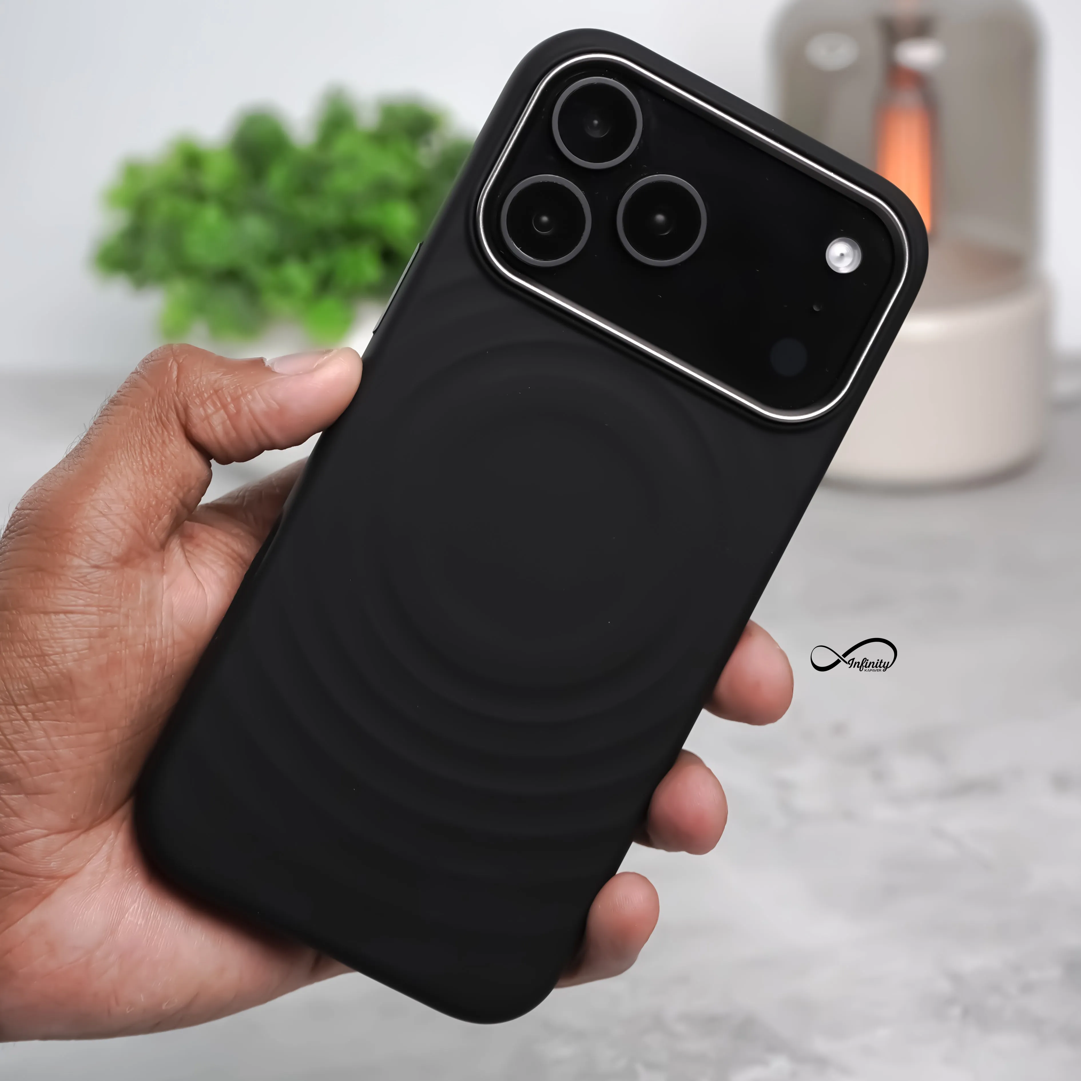 Comfort Accessory iPhone 17 Pro Max Back Cover Case | Silicone Mag-X - Black