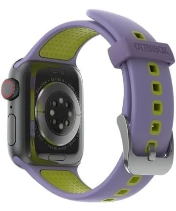 Otterbox Apple Watch Silicone Strap (Purple/Yellow) Premium Outdoor Look