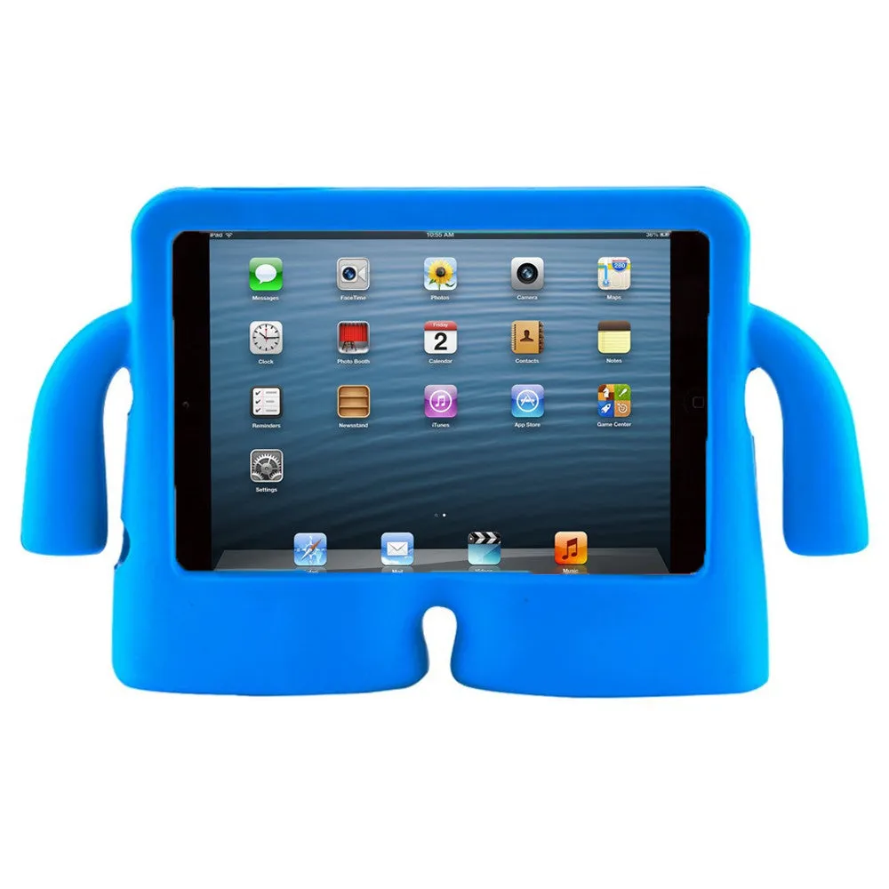 leather grain tablet case Easy Storage 3D Kids Cute Shockproof EVA Foam Stand Cover Case For iPad Air & Air 2