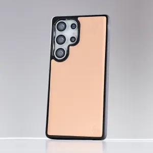 Shock Absorber Nappa Leather Samsung Case