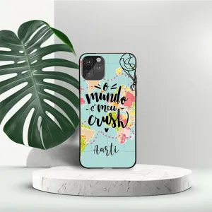 Discover Travel Name Case Minimal Detail Texture