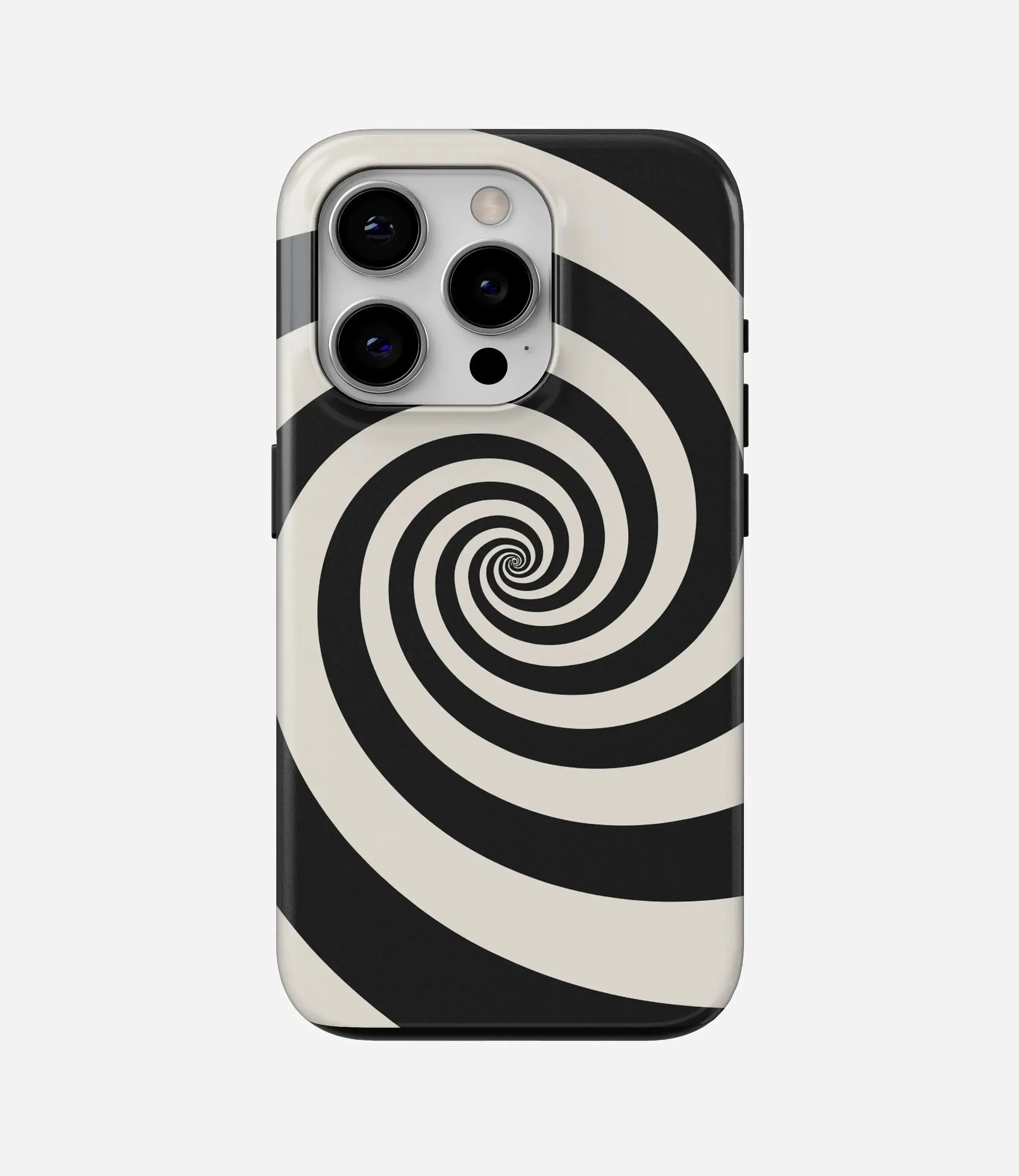 Hypnotic Swirl Glossy Armoured Case Chic Accessory