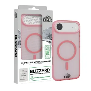 Eiger Blizzard Magsafe Case GRS for Apple iPhone Air in Pink Modern Surface Design Comfort Design Layer