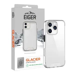 Trendy Pattern Sleek Form Eiger Glacier Case for Apple iPhone 16 Pro Max in Clear