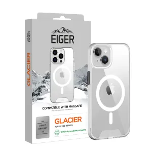 Office use Eiger Glacier Magsafe Case for Apple iPhone 15 in Clear