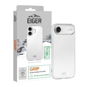 Hybrid Detail Smooth Craftsmanship Eiger Grip Case GRS for Apple iPhone Air in Clear
