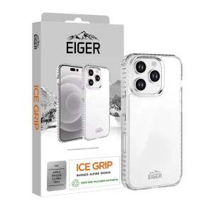 Eiger Ice Grip Case for Apple iPhone 16 Pro Max in Clear Matte Coating