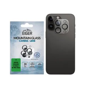 Eiger Mountain Glass LENS Protector for Apple iPhone 16 Pro/16 Pro Max Screen Guard Layer Film