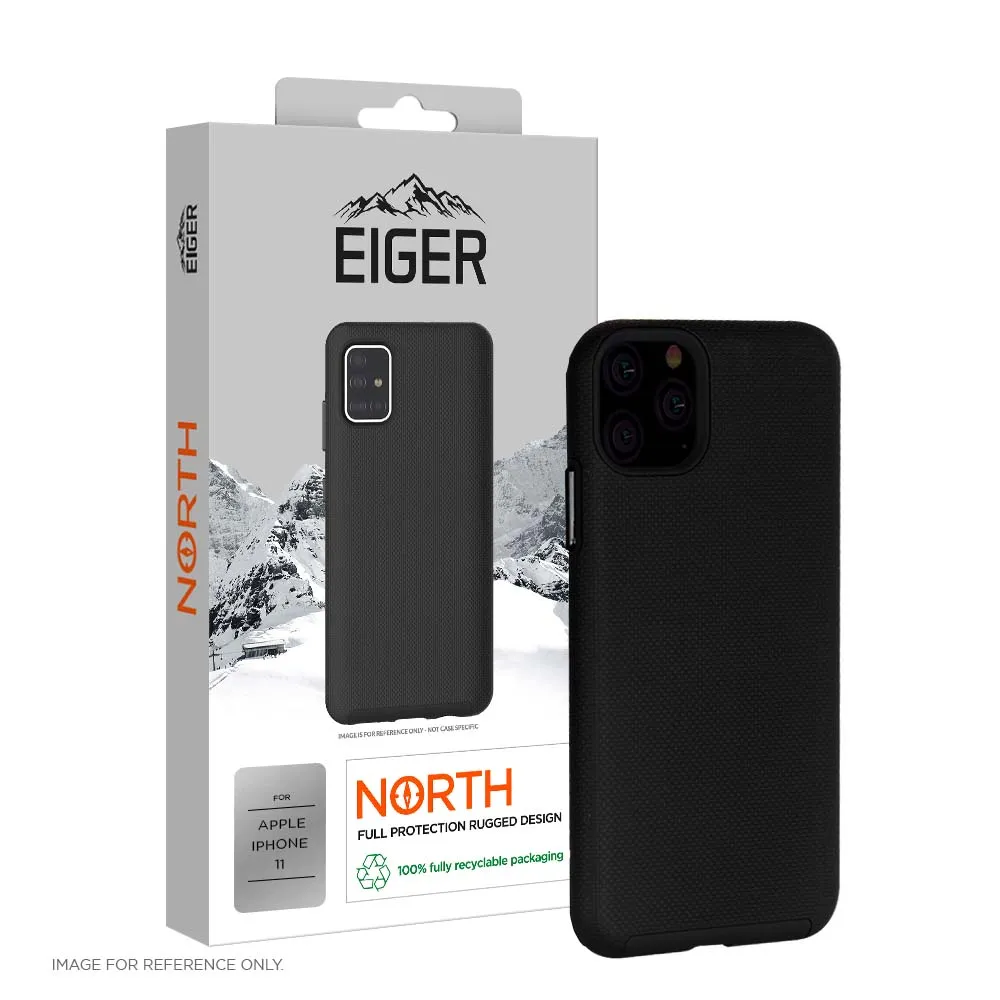Eiger North Case for Apple iPhone 11 in Black Fashion Accessory Premium Build