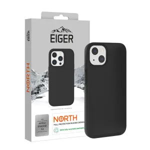 Matte Build Soft Material Eiger North Case for Apple iPhone 14 in Black