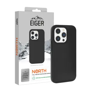 Eiger North Case for Apple iPhone 14 Pro in Black Comfort Build Layer
