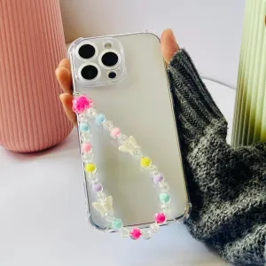 Colorful Charms With Butterfly For Phone Case Creative Form Scratch Barrier