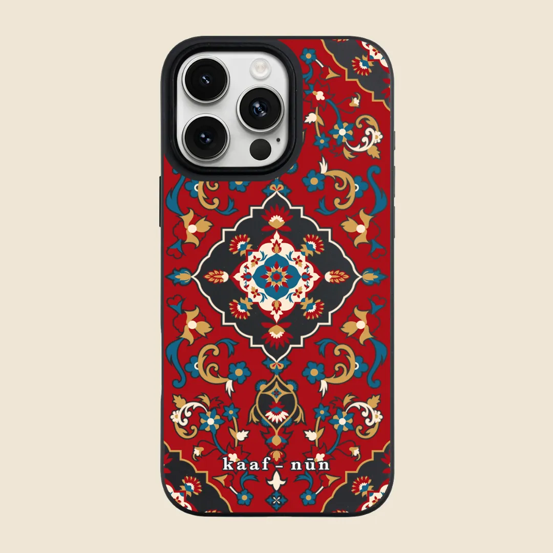 Protective Material Comfort Design Layer Persiana Oriental Carpet iPhone Case
