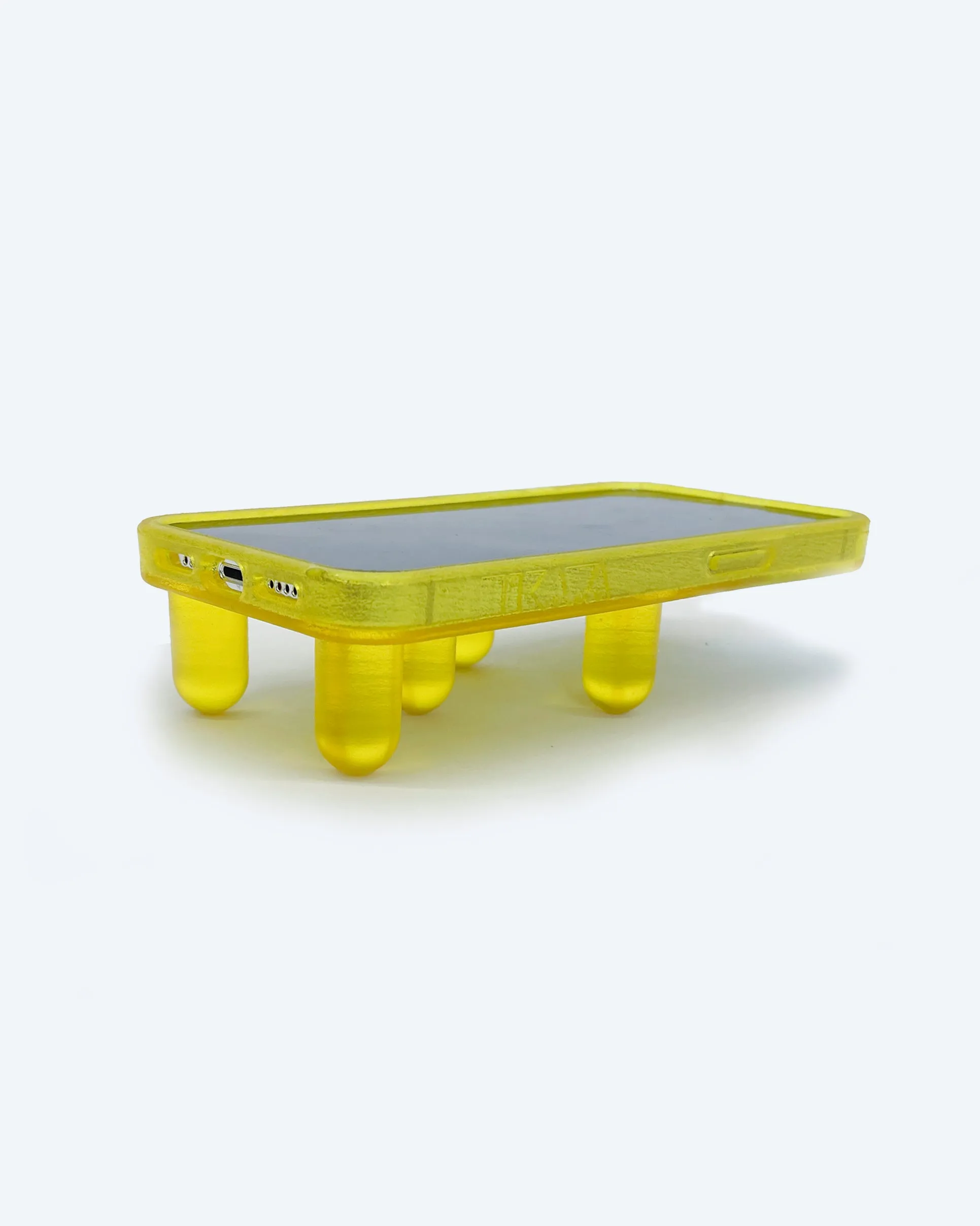 Luxury Finish Texture Poki Phone Case in Sunshine