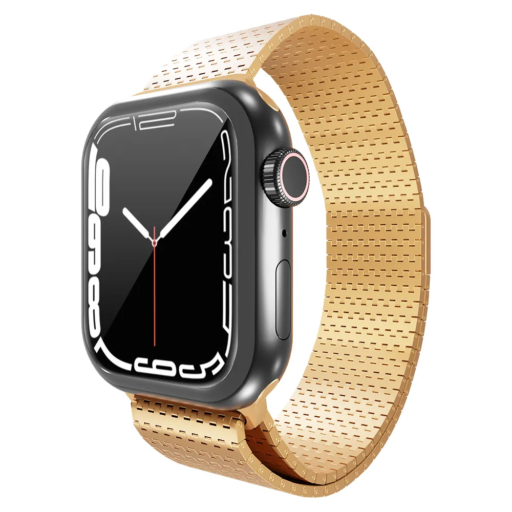Active Performance Gear Apple Watch Metal Mesh Strap (Rose Gold)