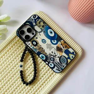 Travel Essential Evil Eye With Charm Protective Phone Case