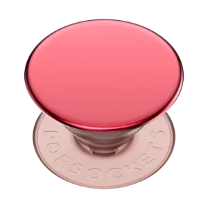 Sleek Grip Pop Socket Video Rouge Aluminum PopGrip