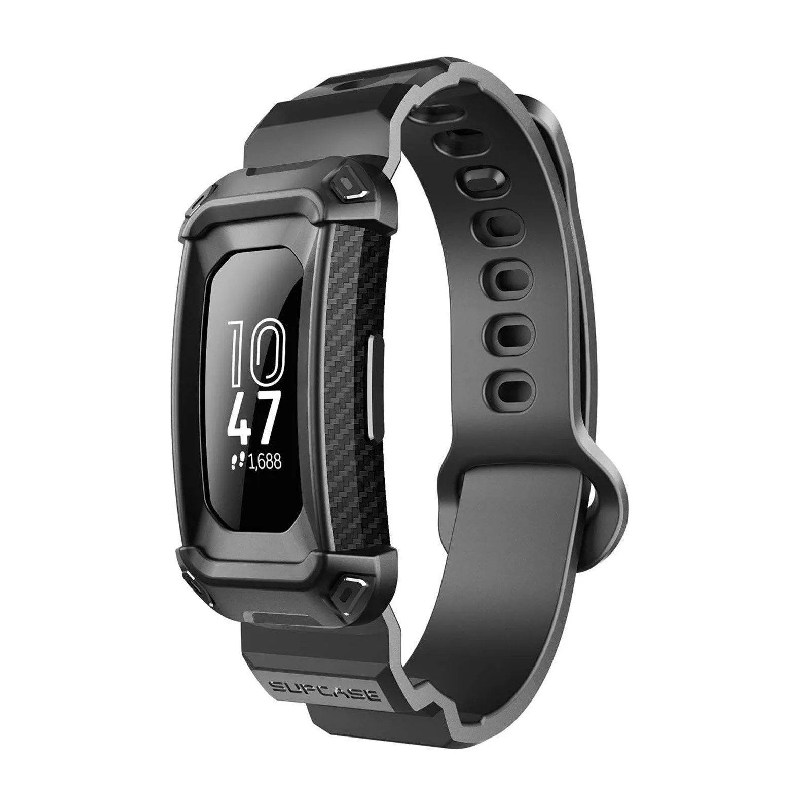 Protective Cover Shield daily protection Fitbit Inspire Unicorn Beetle Pro Wristband Case-Black