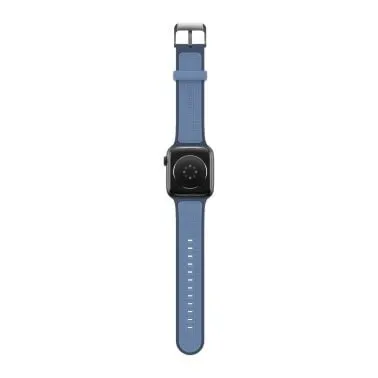 Otterbox Apple Watch Silicone Strap (Dark Blue) Everyday Strength Design Workout Partner