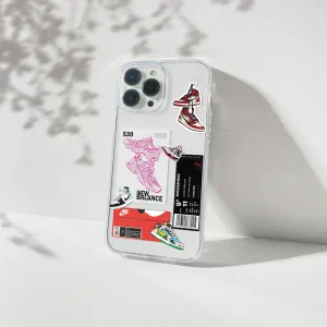 Luxury Feel Sneakers Aesthetic Silicone Clear Case