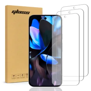 Google Pixel 9 Pro XL 6.8" Tempered Glass Screen Protector 3 Per Pack Elegant Shield