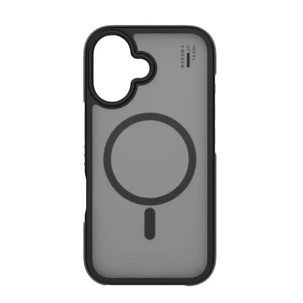Minimal Aesthetic Touch iDeal of Sweden Bumper Case for iPhone 16- Black
