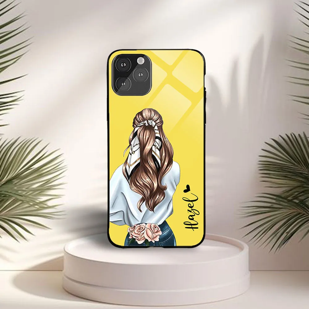Resistant Layer Yellow Scarf Girl Name Case