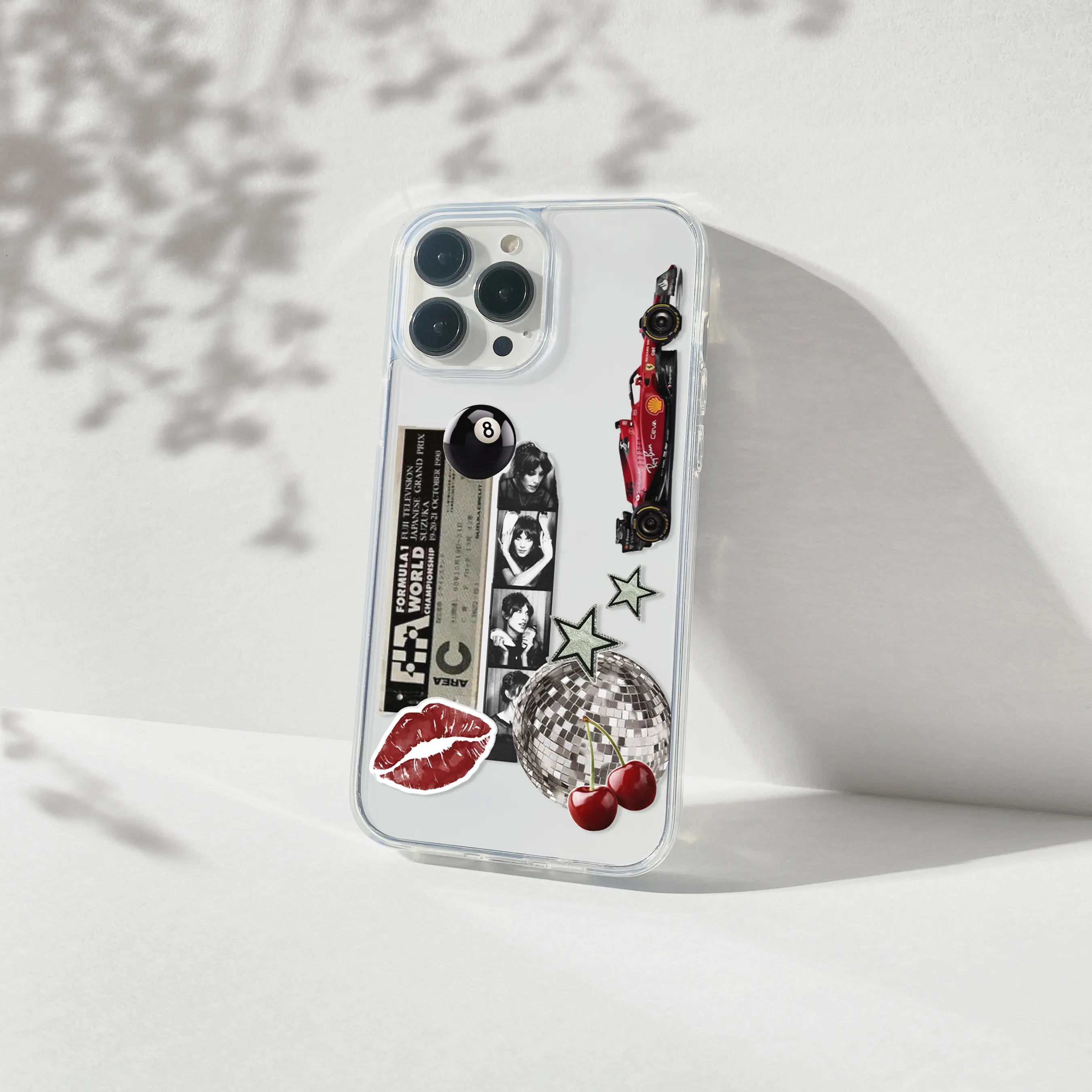 Formula 1 Aesthetic Silicone Clear Case Practical Look