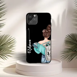 Soft Edge Look Soft Protection Edge French Girl Name Case