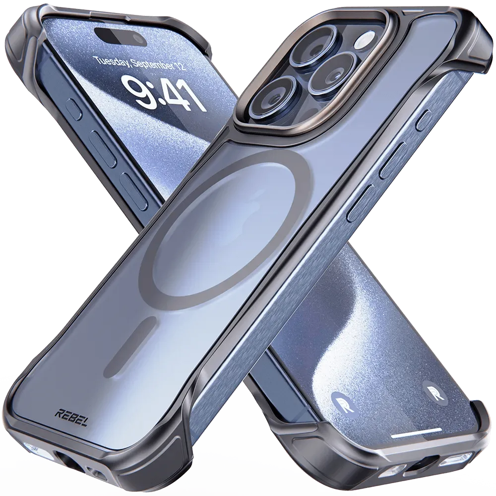 Clear Finish Protective Frame Design Frosted Flex Series 15