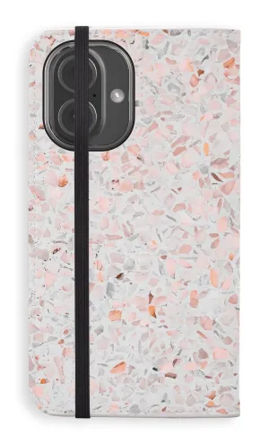 Bold Look Minimal Pattern Frozen Stone Folio Case