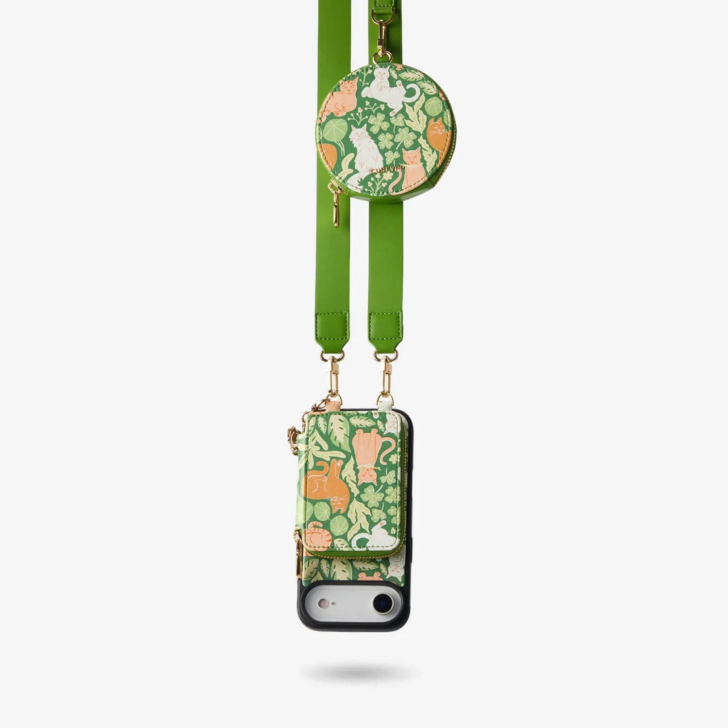 Modern Style Lydia Ellen- Green Theme Phone Case Set