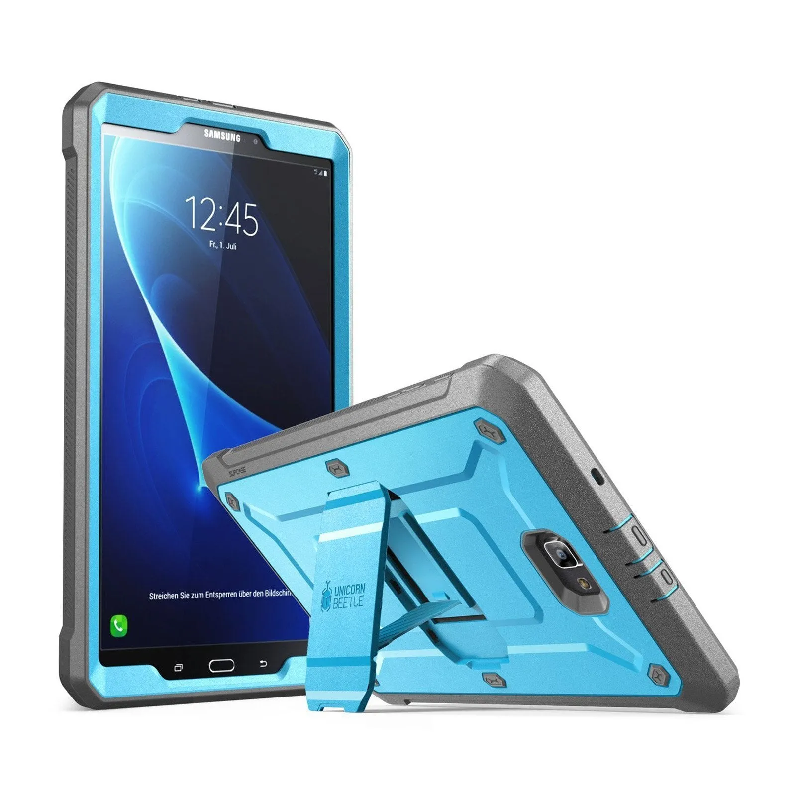 Secure fit Galaxy Tab A 10.1 inch (2016) Unicorn Beetle Pro Full-Body Protective Case-Blue