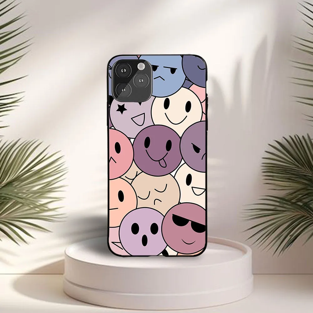Aesthetic Smiley  Case 3D Effect