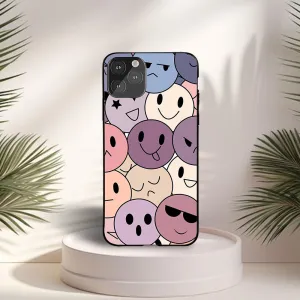 Aesthetic Smiley  Case 3D Effect